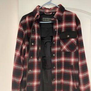 Harley Davidson Men's Arterial Abrasion-Resistant Riding Shirt Jacket Size Large